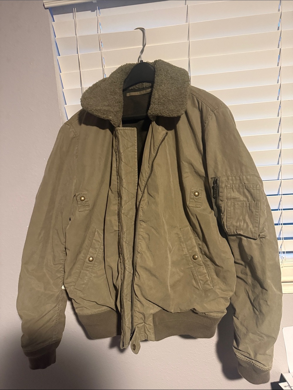 AllSaints Faro bomber jacket